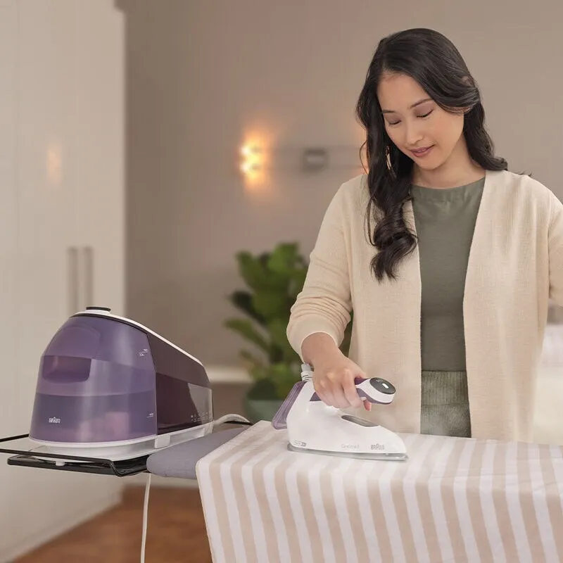 Braun CareStyle 5 IS5247VI - steam generator iron, 2400W, 2L, violet/white
