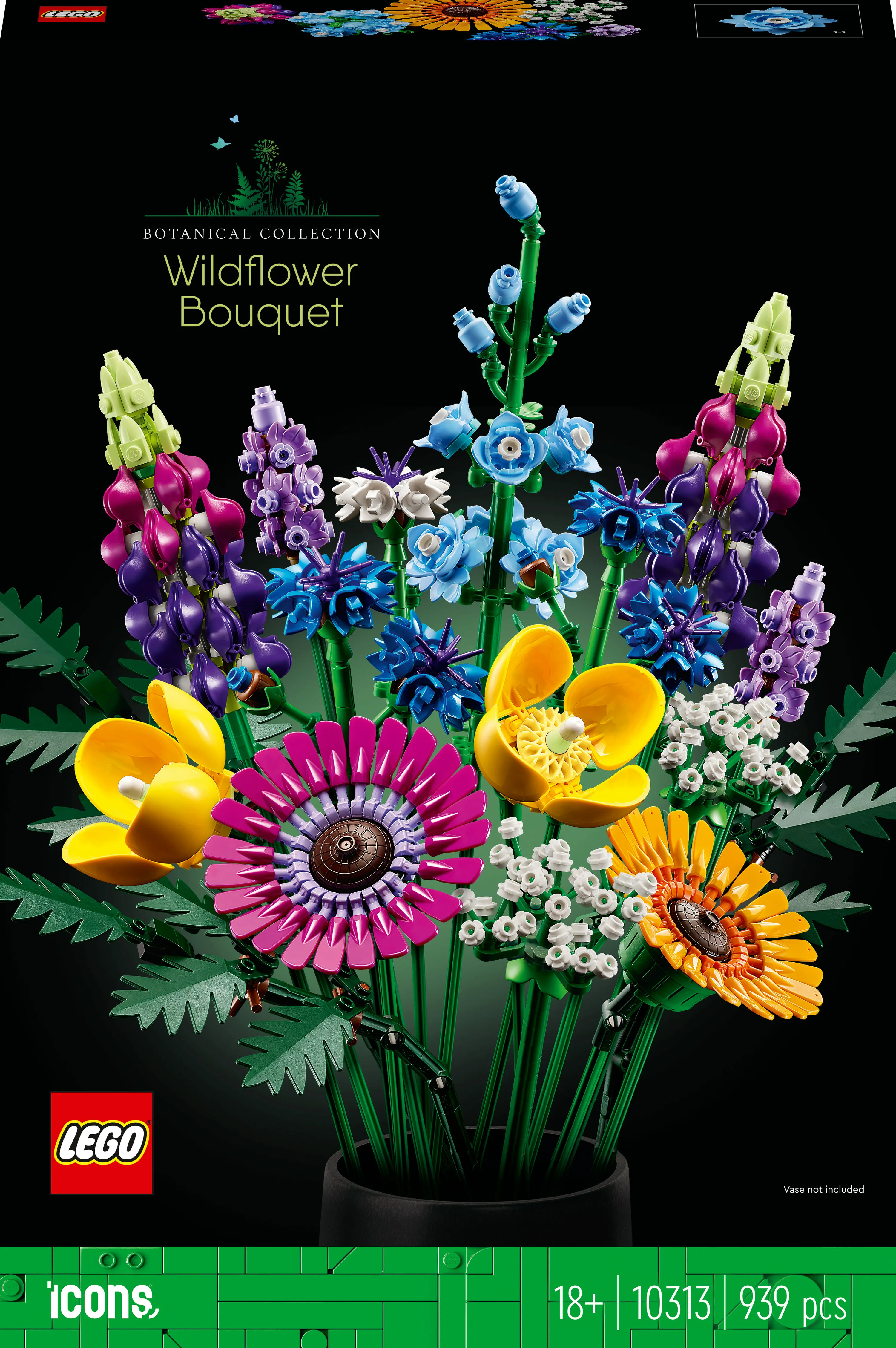 Lego Botanicals - bukett med vilda blommor 10313