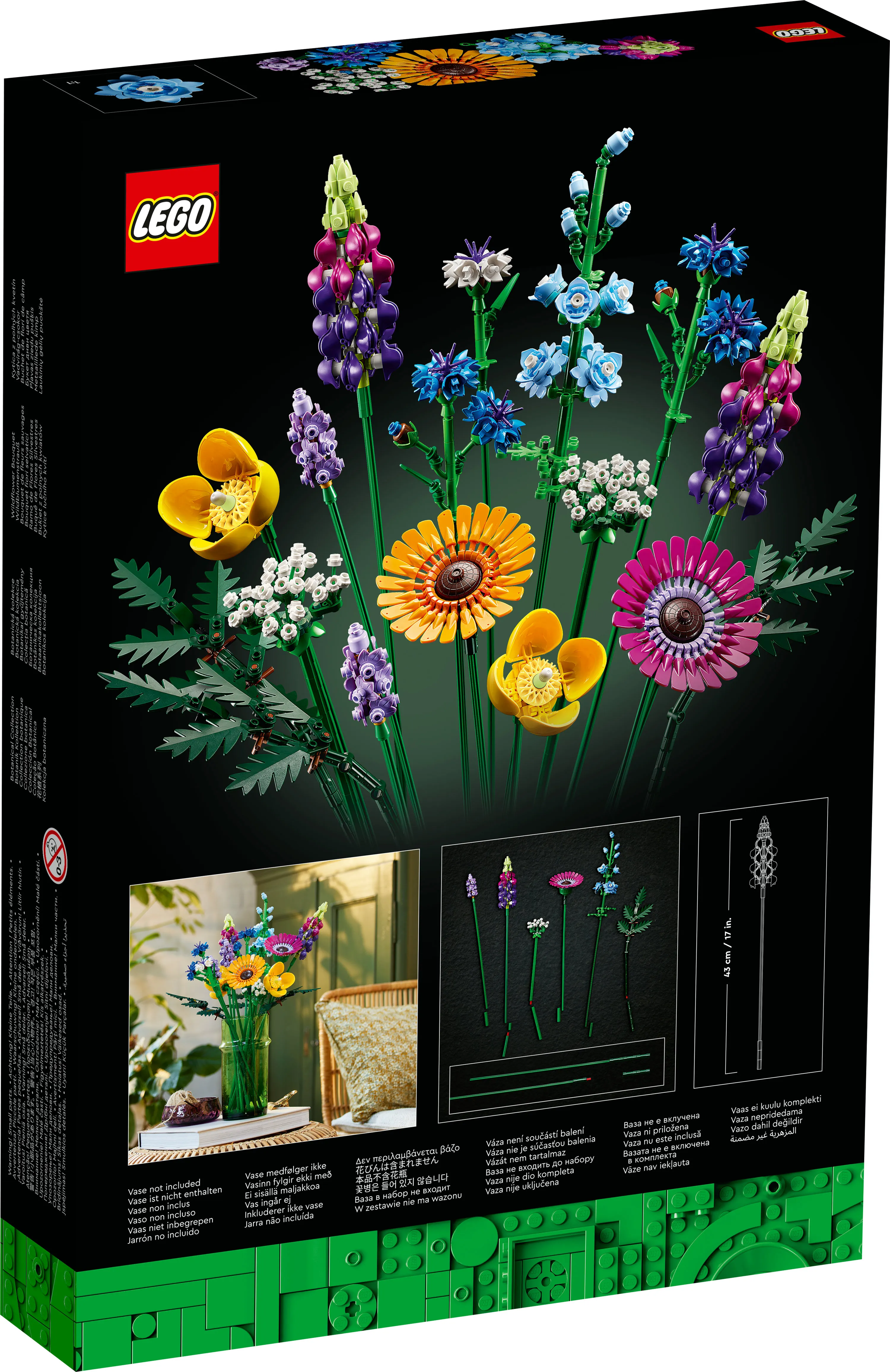 Lego Botanicals - bukett med vilda blommor 10313