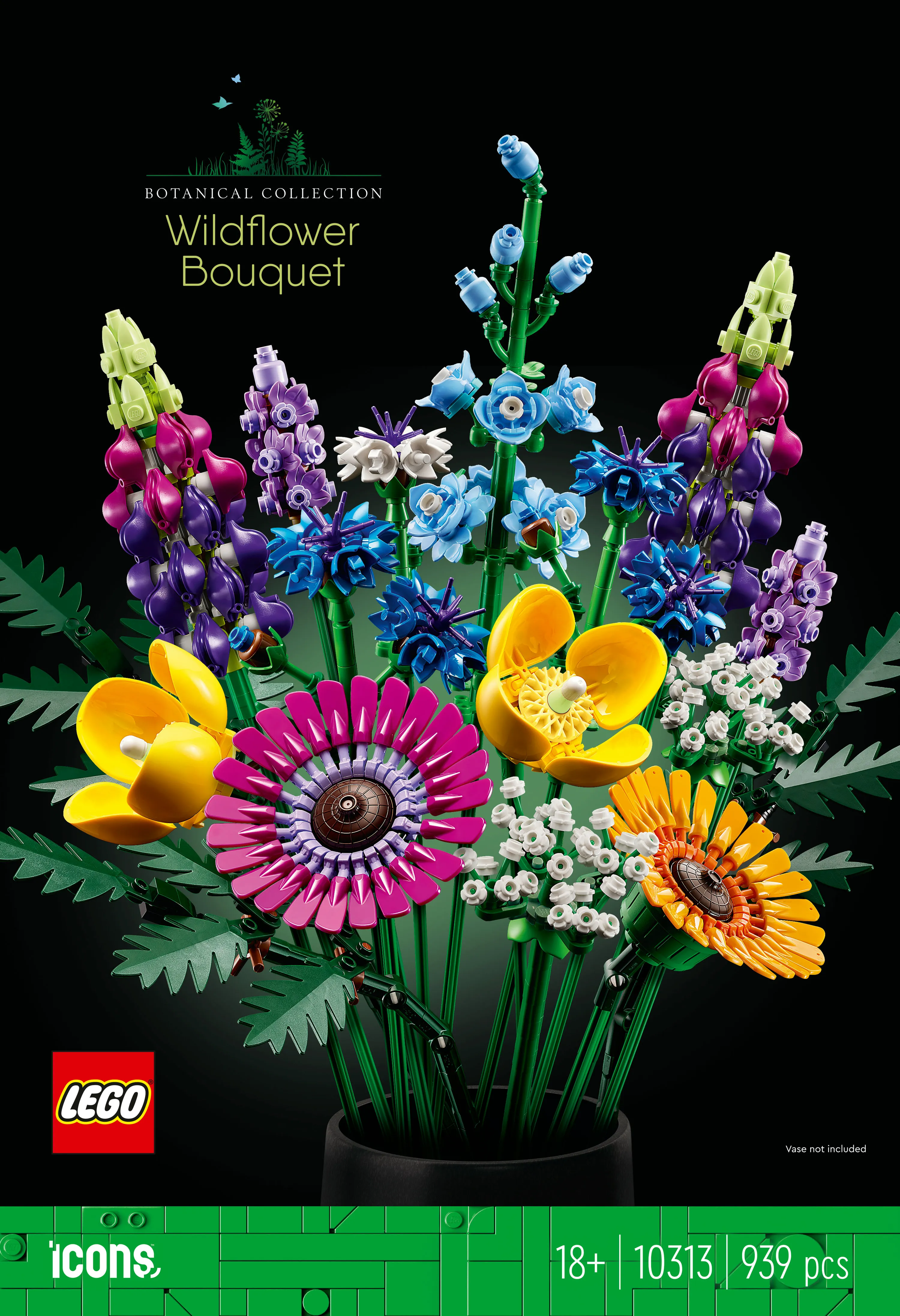 Lego Botanicals - bukett med vilda blommor 10313