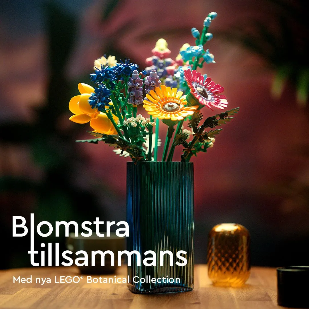 Lego Botanicals - bukett med vilda blommor 10313