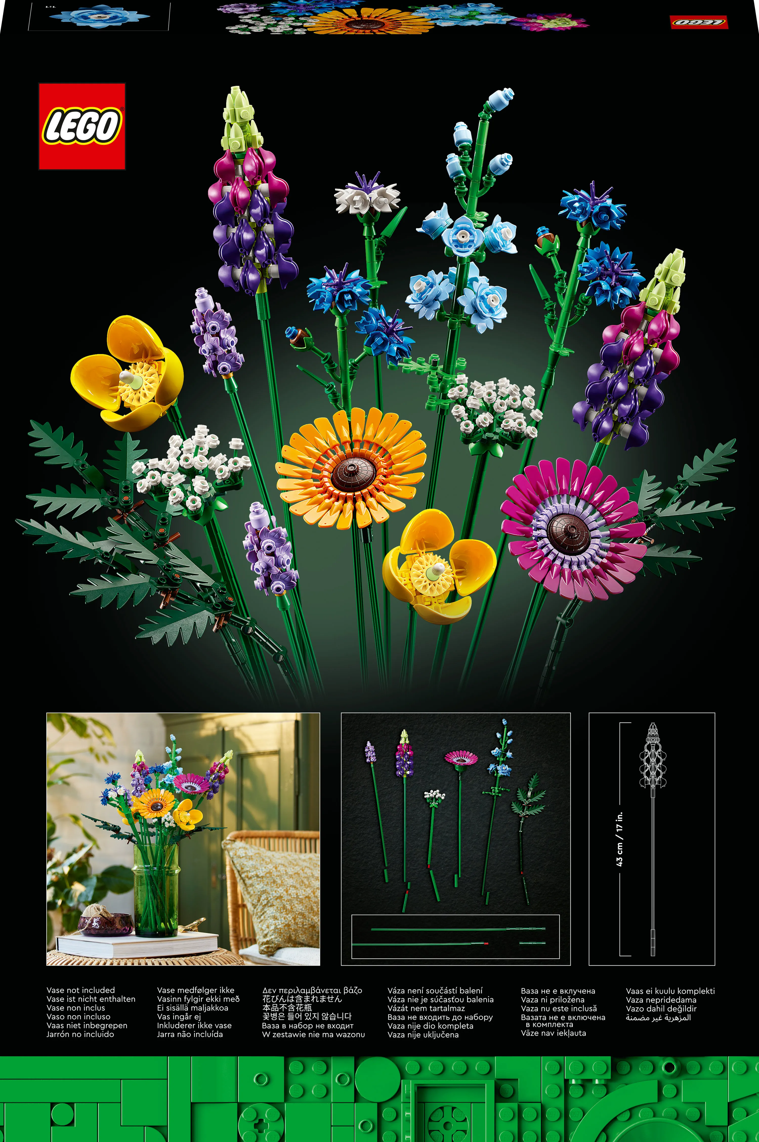 Lego Botanicals - bukett med vilda blommor 10313