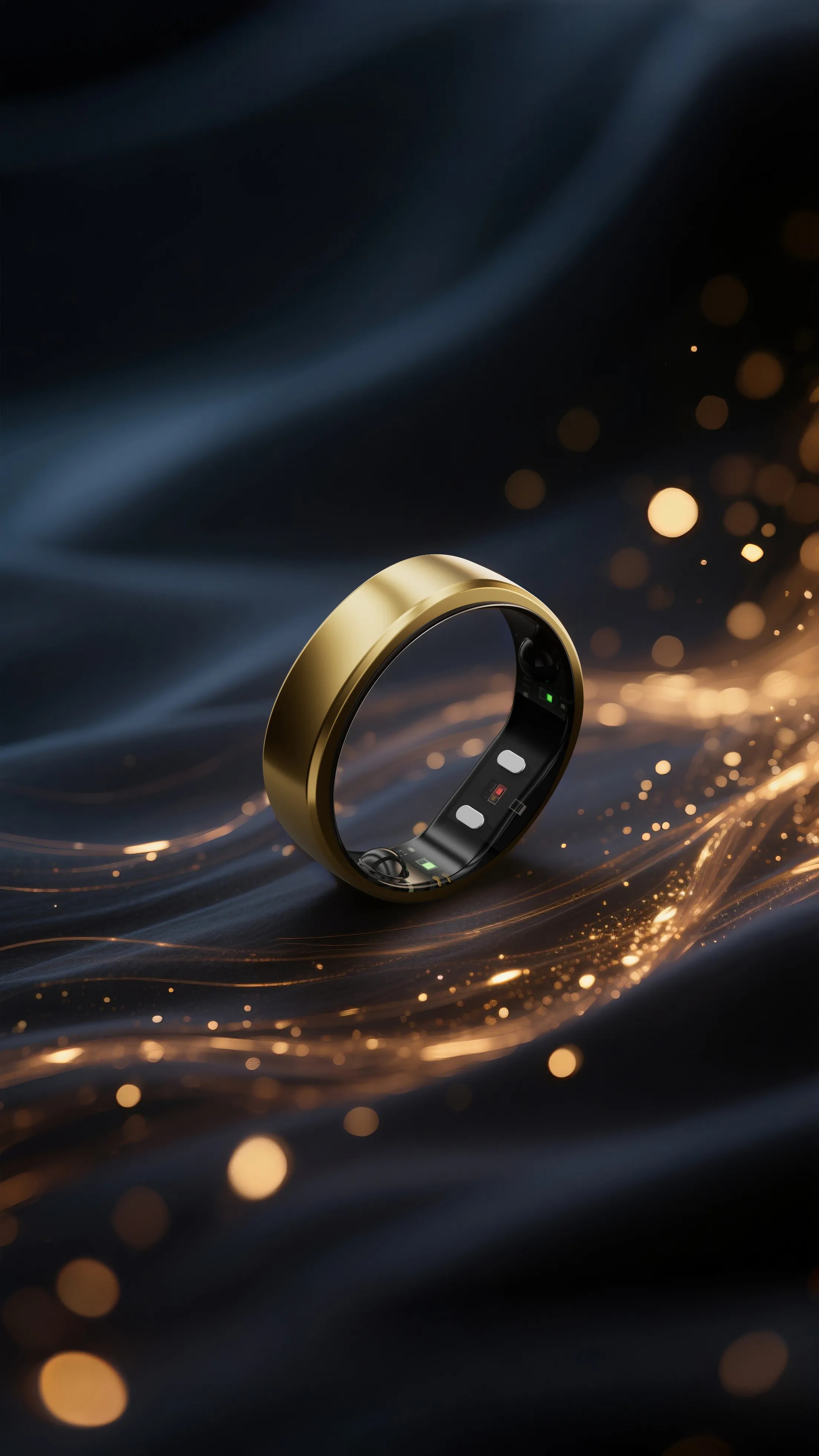 RingConn Gen 2 - smart ring, Guld, storlek 6