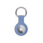 Epico Silicone Full Back Case | AirTag (1.-2. gen) | Grey| Robust Metal Ring