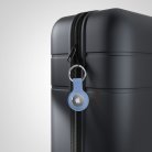 Epico Silicone Full Back Case | AirTag (1.-2. gen) | Grey| Robust Metal Ring