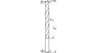Bosch Wood Twist Drill, standard 12 x 96 x 151 mm, d 10 mm