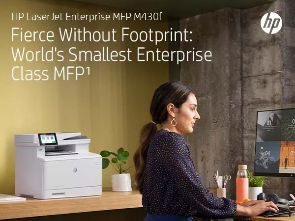 HP LaserJet Enterprise MFP M430f - Monitoimitulostin - M/V - laser - 216 x 297 mm (alkuper&auml;inen) - A4 (media) - jopa 38 sivua/min (kopiointi) - jopa 38 sivua/mi