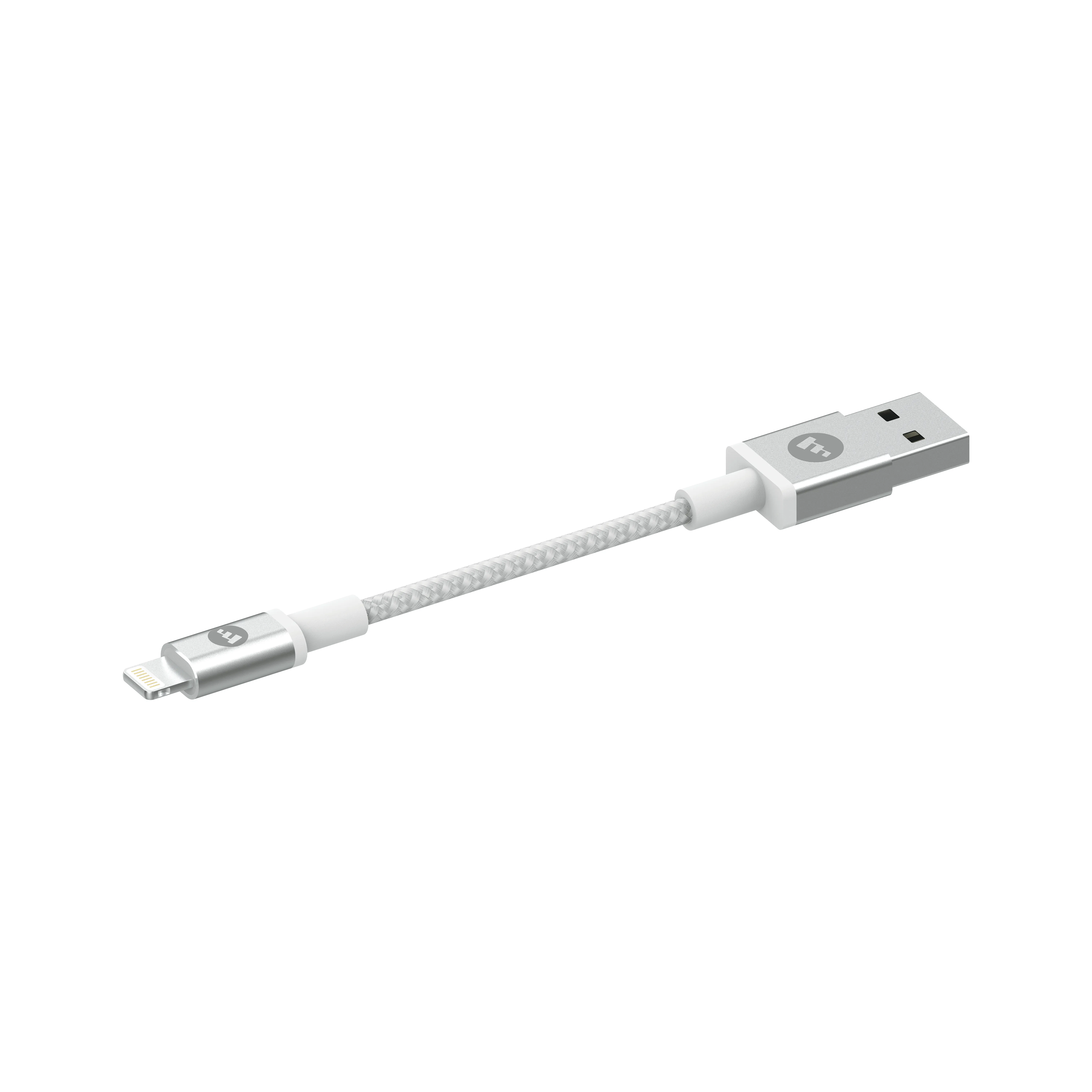 Mophie Charge & Sync USB-A - Lightning - kabel, 1 m, Vit