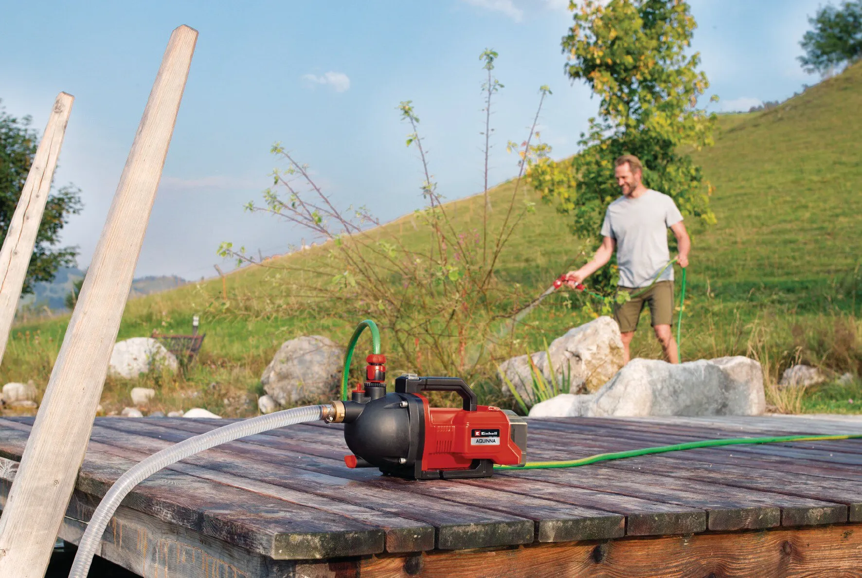 Einhell AQUINNA 36/30 - batteridriven trädgrådspump
