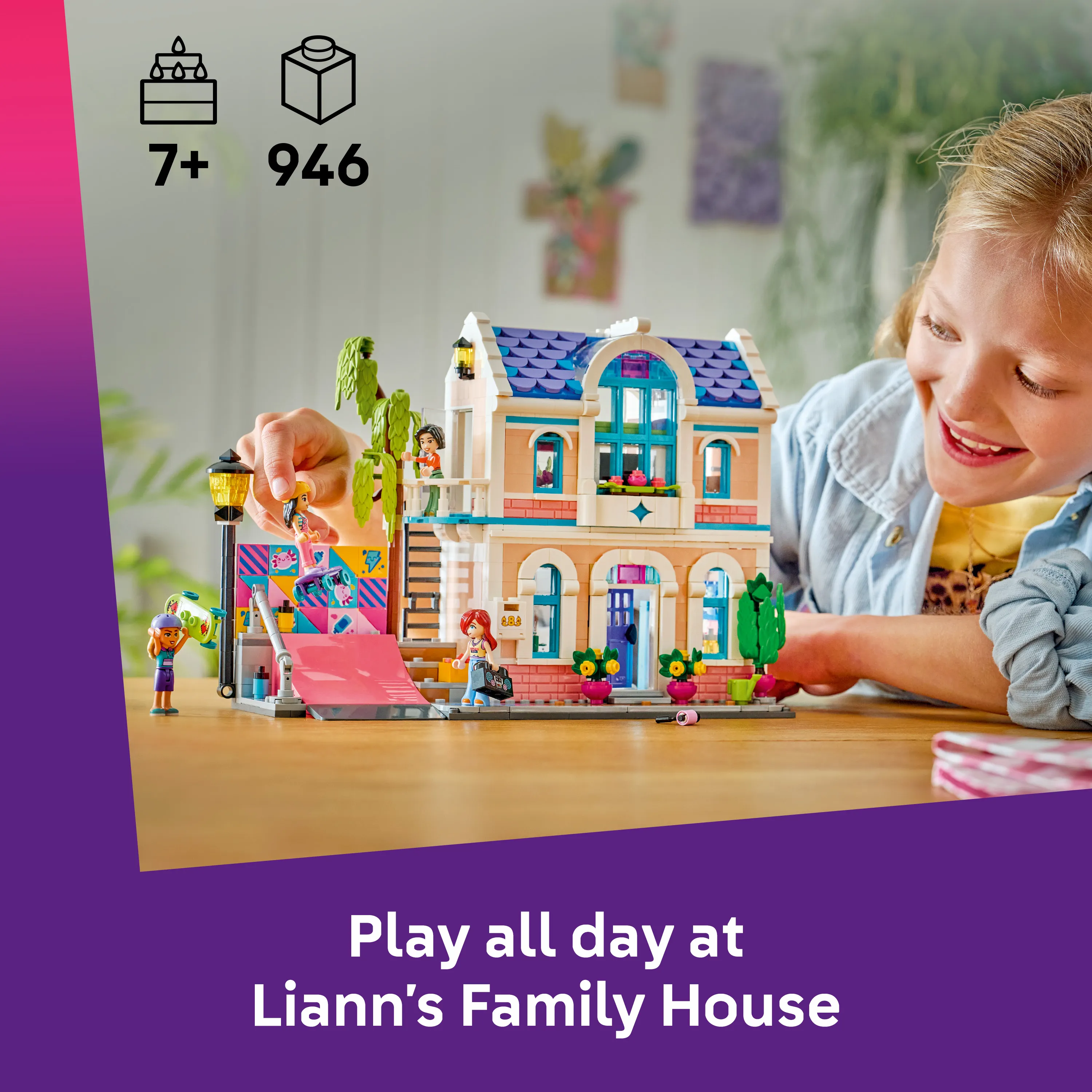 LEGO Friends Liann's Family House 42687