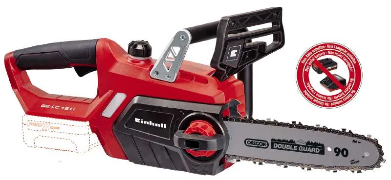 Einhell GE-LC 18 Li Solo - red / black - without battery and charger