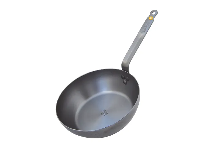 De Buyer Mineral B Element hiiliter&auml;ksinen korkea paistinpannu 32 cm