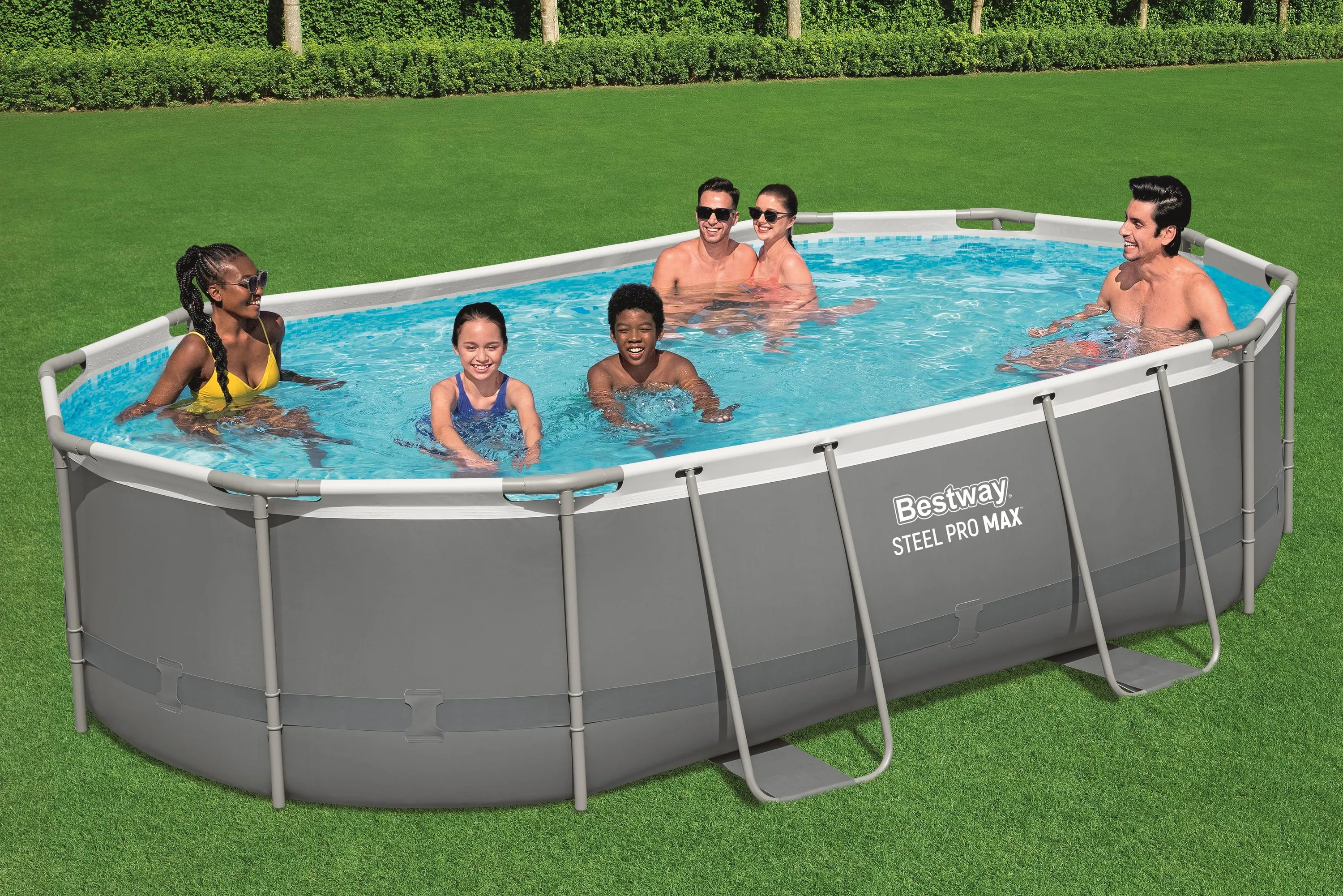 Bestway Power Steel Pool -allas, 4,88x3,05x1,07m