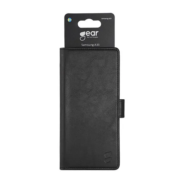 GEAR Wallet, Galaxy A33 5G - Wallet Case, Black