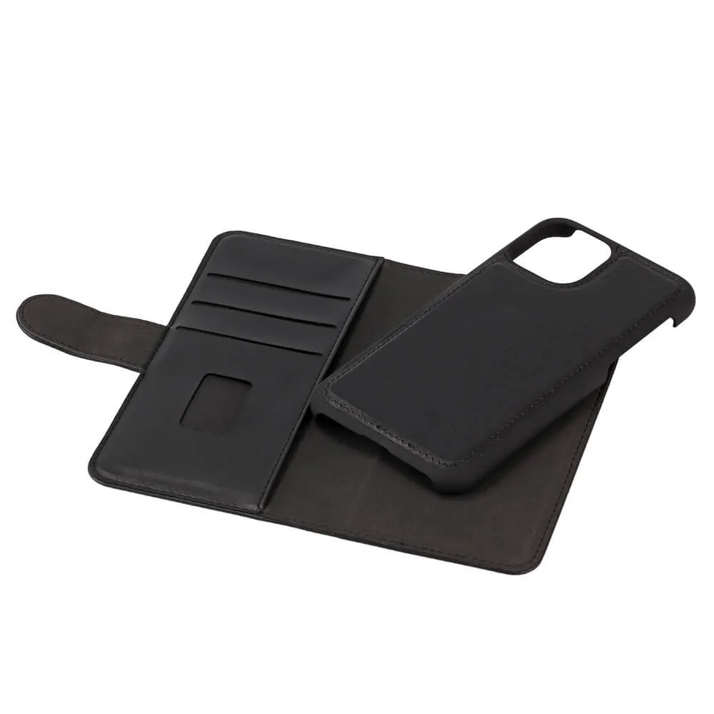 GEAR Wallet, iPhone 11 Pro - 2-in-1 pl&aring;nboksfodra, Svart