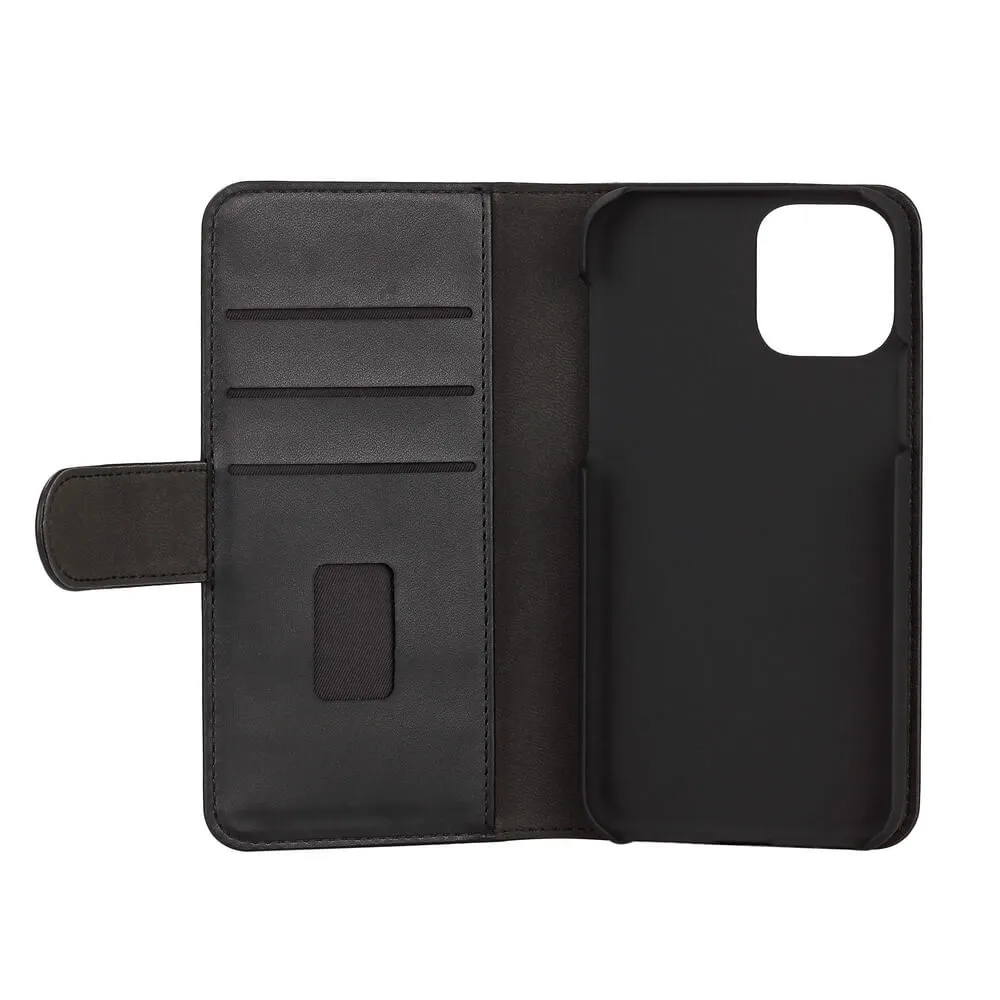 GEAR Wallet, iPhone 11 Pro - 2-in-1 lompakkokotelo, Musta