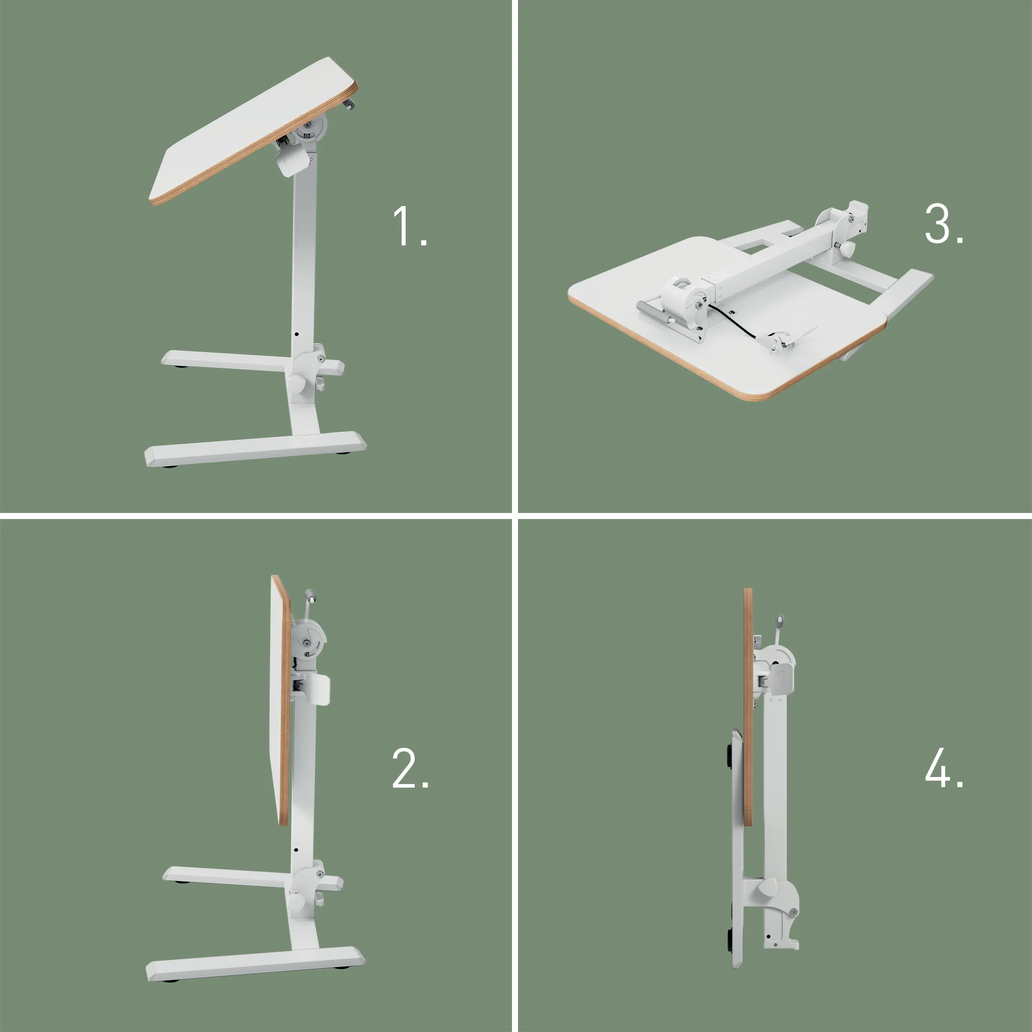 Leitz Ergo - foldable ergonomic standing desk