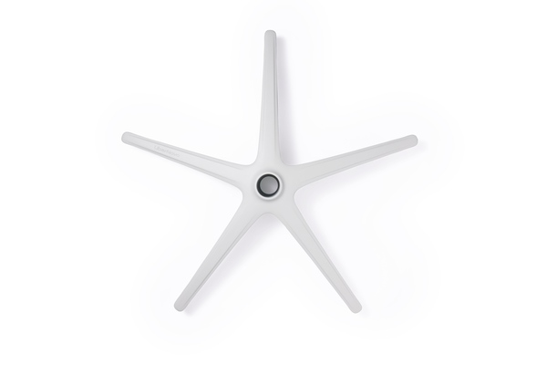 LiberNovo Omni Pro Dynamic - Ergonomisk stol, 48cm Glacier White