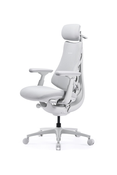 LiberNovo Omni Pro Dynamic Ergonomic Chair - 48cm Glacier White