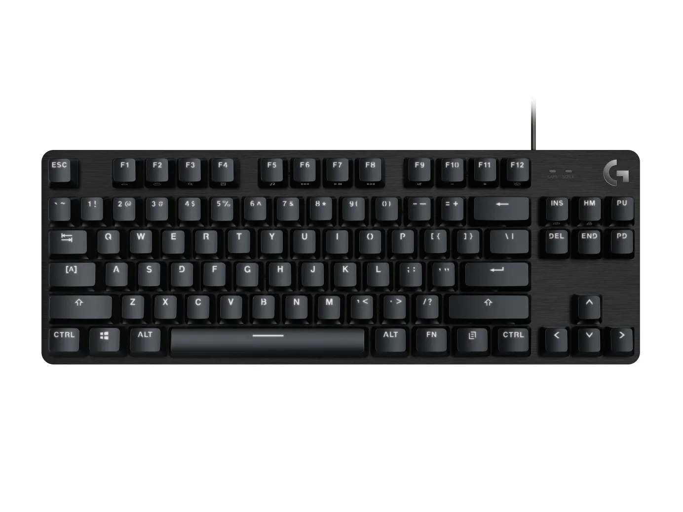 Logitech G413 TKL SE Tactile - gaming keyboard, black