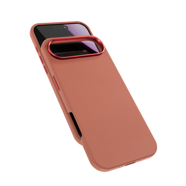 Epico SolidWoven Pro Mag+ Case | iPhone Air | Qi2  &  MagSafe Compatible | Sienna | Camera Island Protection