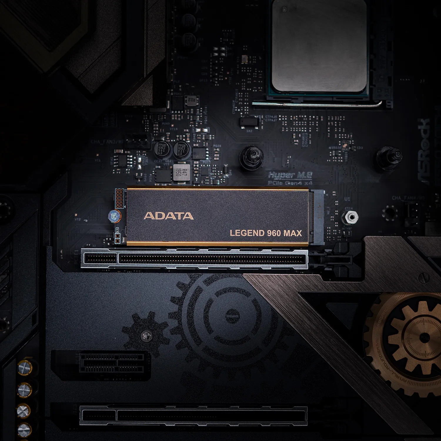 Adata Legend 960 MAX 4 TB, PCIe 4.0, M.2 -SSD-levy
