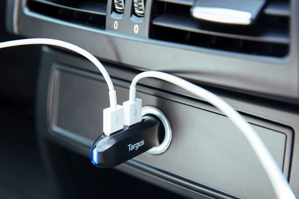 TARGUS 4.8A DUAL USB FAST CAR CHARGER