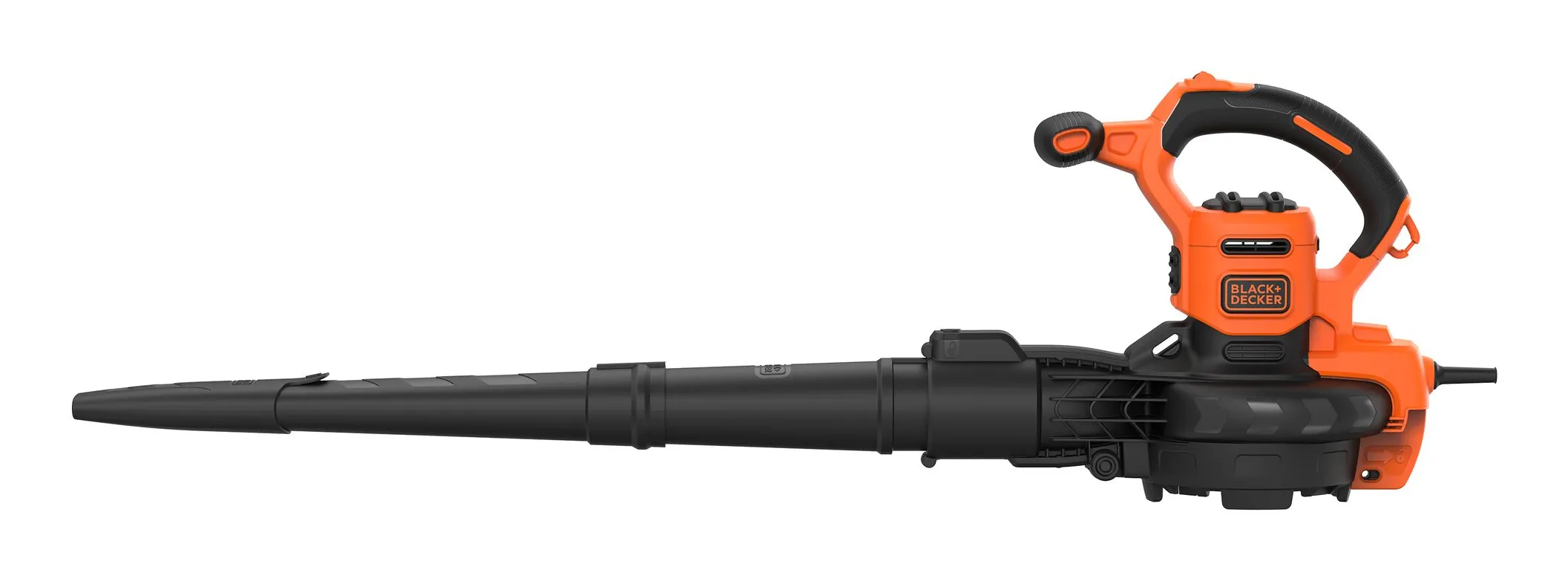 BLACK + DECKER 3-in-1 electric leaf vacuum BEBLV301-QS, leaf vacuum / leaf blower&nbsp;(black / orange, 3,000 watts)