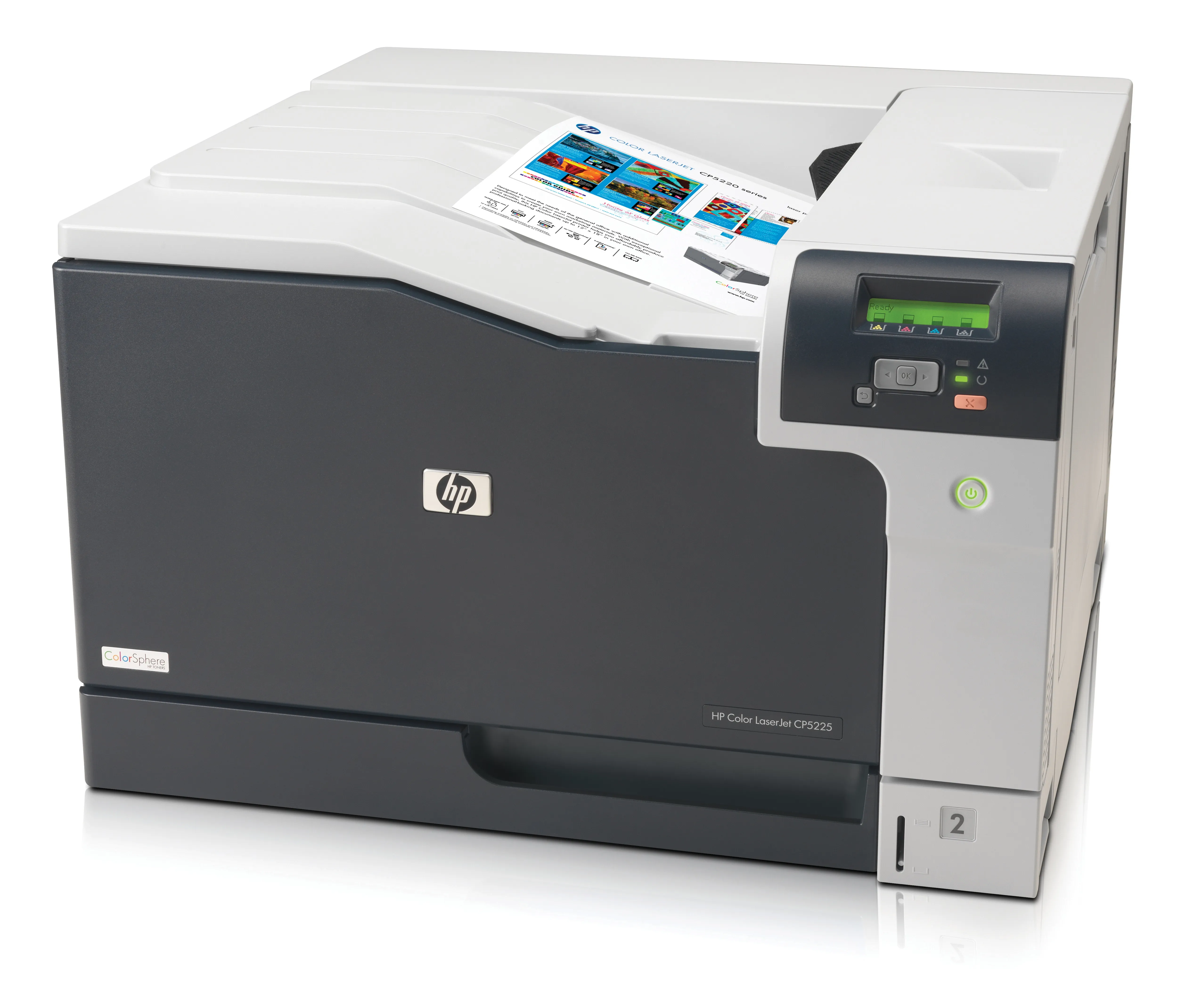 HP Color LaserJet Professional CP5225dn Duplex, A3 - f&auml;rglaserskrivare