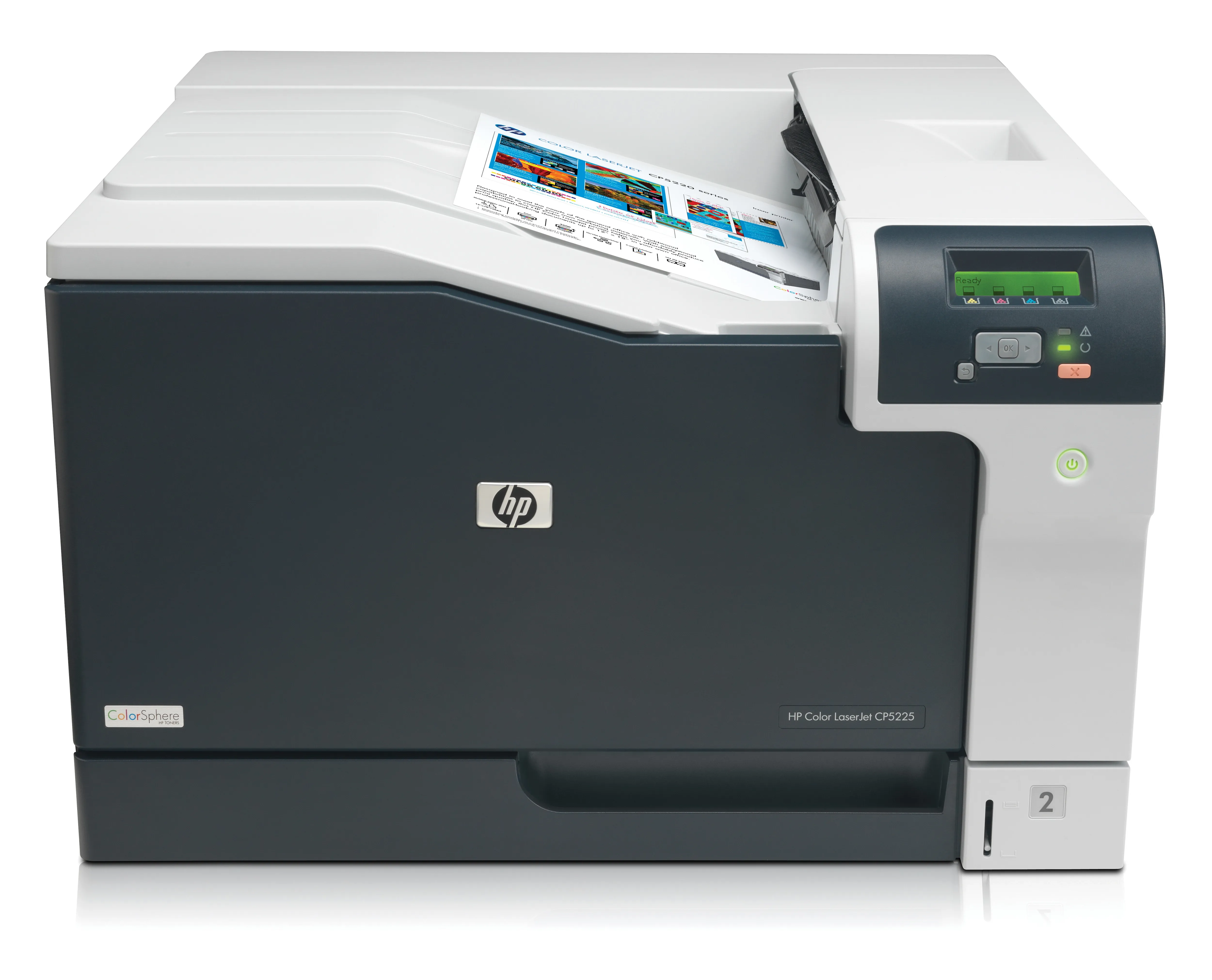 HP Color LaserJet Professional CP5225dn Duplex, A3 - f&auml;rglaserskrivare