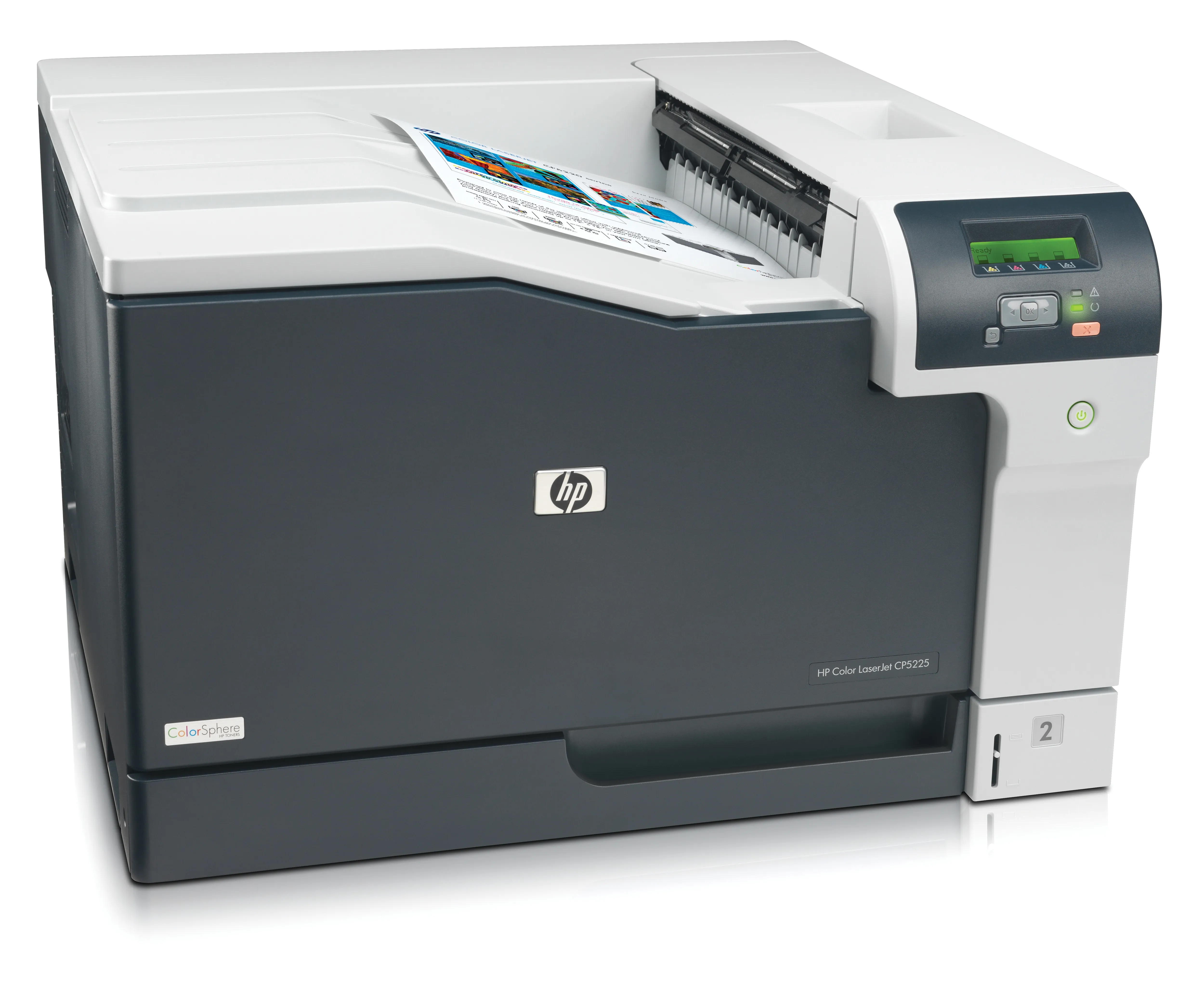 HP Color LaserJet CP5225N  LAN, A3 - colour laser printer