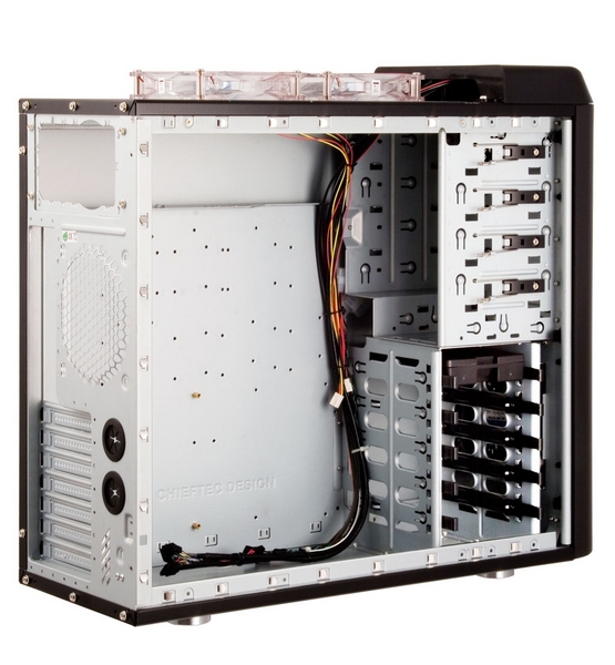 Chieftec Dragon miditower, ilman virtal&auml;hdett&auml;, 4x5,25" ja 6x3,5"