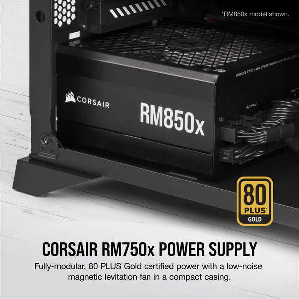Corsair RMx Series RM750x 750W -virtal&auml;hde, 80 Plus Gold