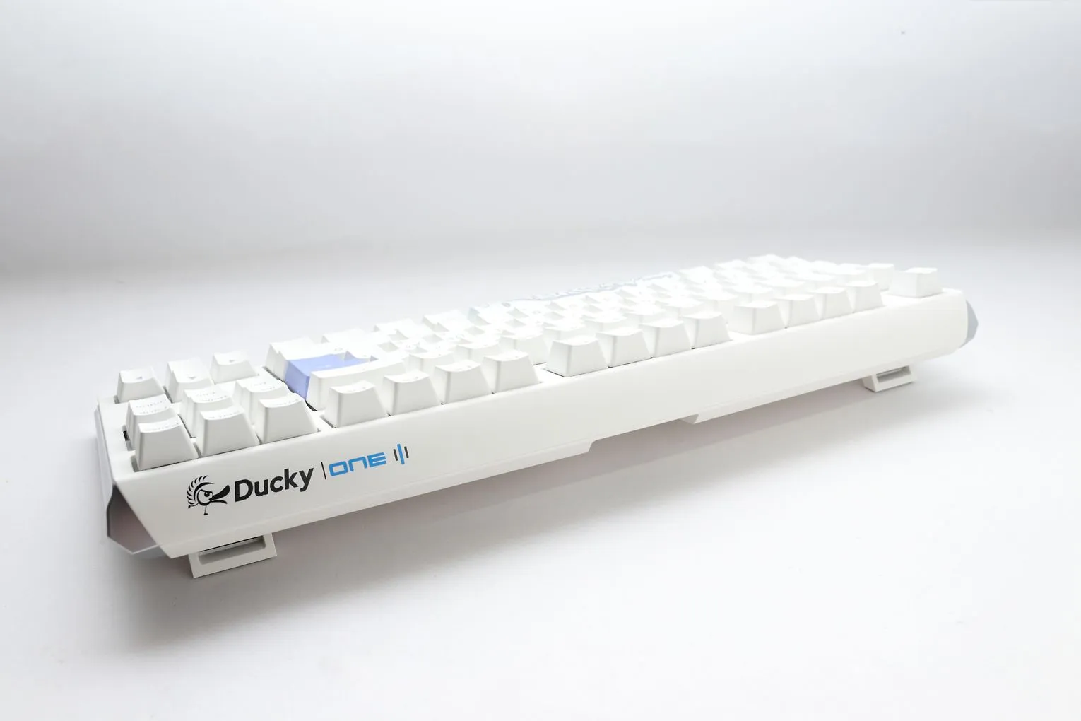 Ducky One 3 Classic Pure White TKL Cherry Brown RGB - gaming keyboard, white