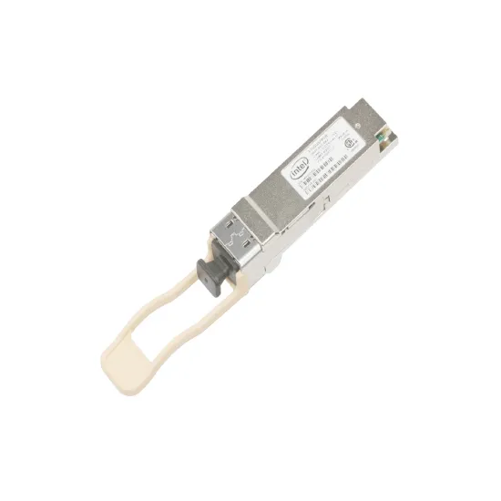 Intel - QSFP+ l&auml;hetinvastaanotin-moduuli - 40 Gigabit LAN - 40GBASE-SR4 - MPO-monitila - jopa 150 m - 850 nm malleihin Ethernet Converged Network Adapter X520,