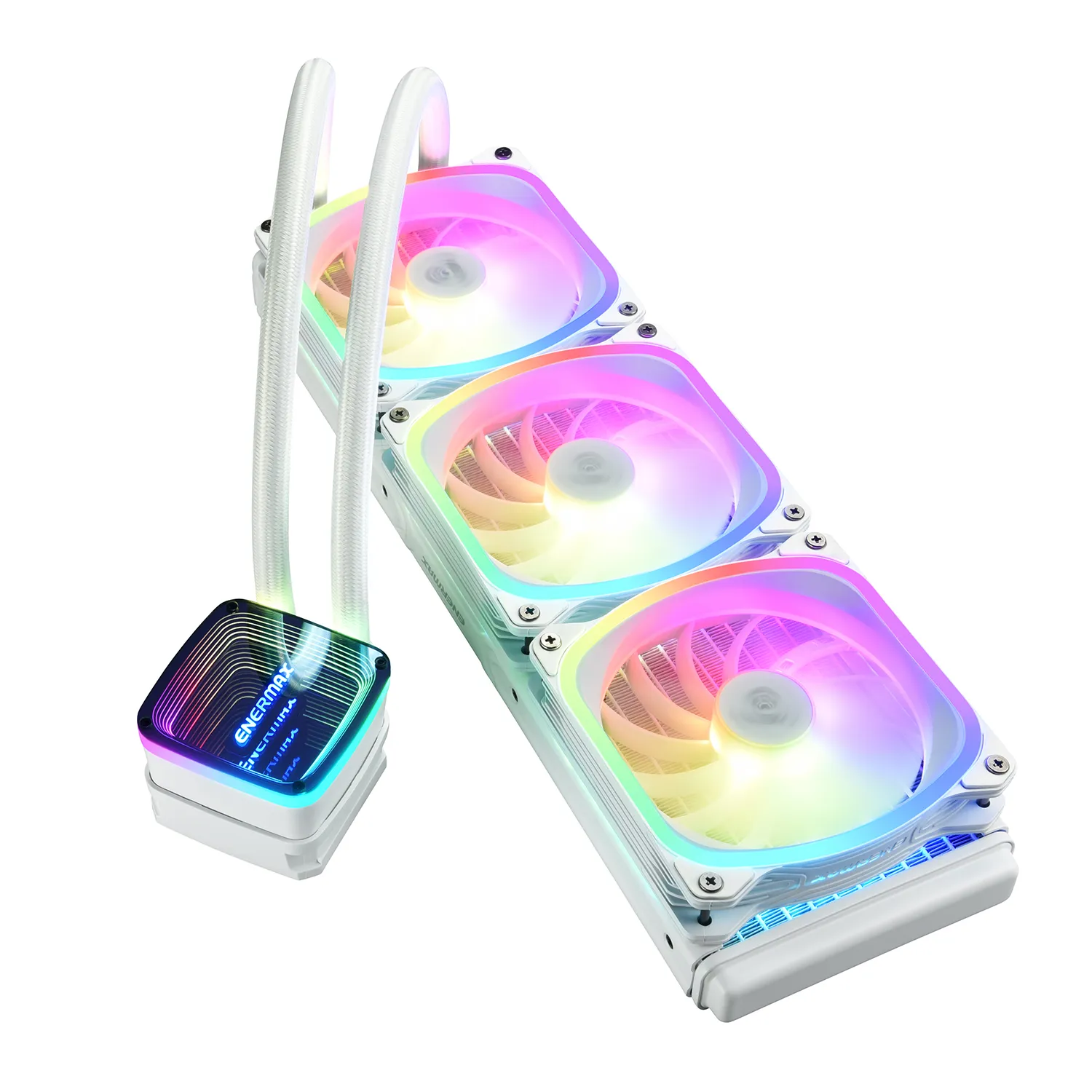 Enermax Aquafusion ADV 360mm, water cooling (white)