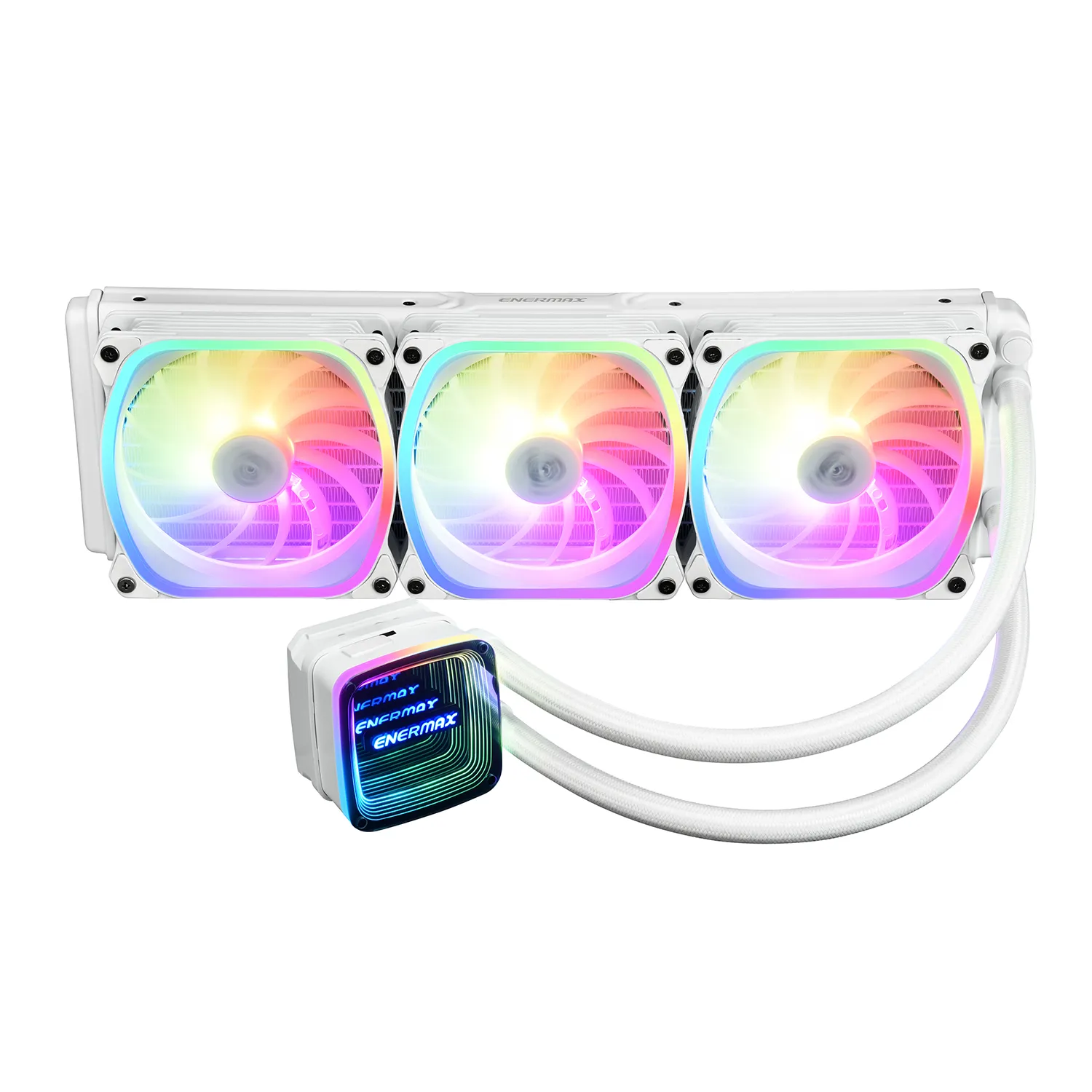 Enermax Aquafusion ADV 360mm, water cooling (white)