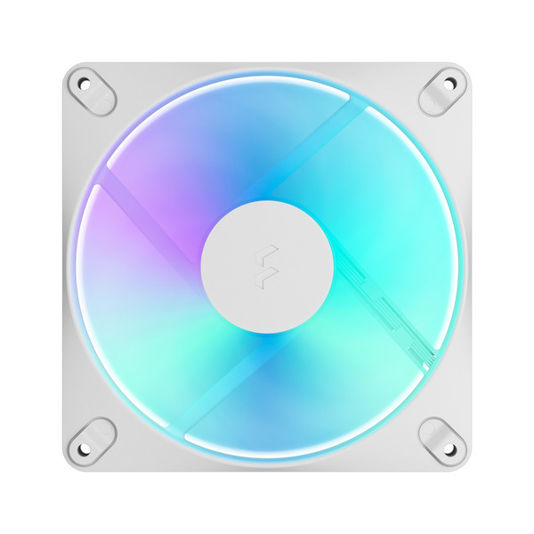 Fractal Design Dynamic 3 14 PWM RGB Chassifl&auml;kt, 140 mm, Vit
