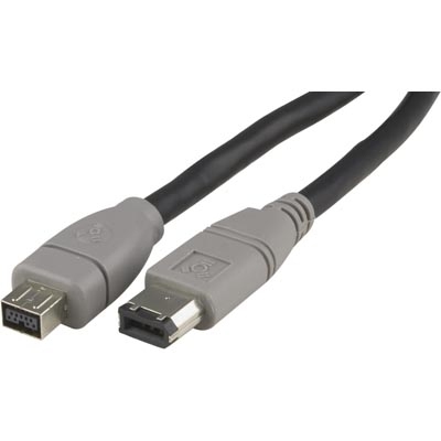 DELTACO Firewire 800 -kaapeli, 9-pin u - 6-pin u, 2m