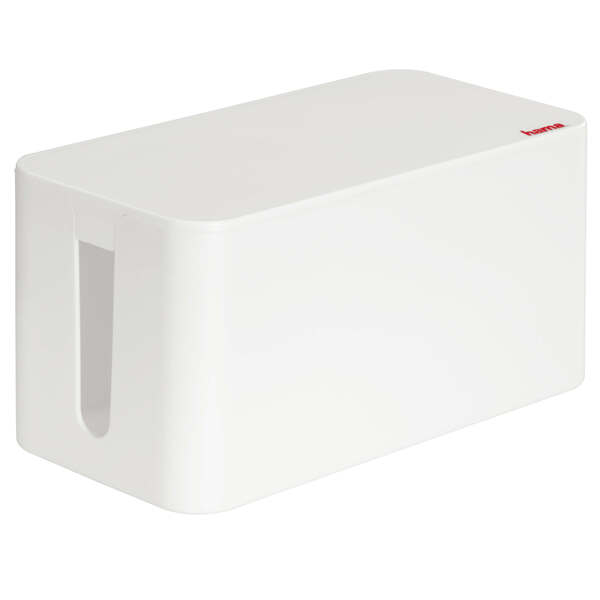 HAMA CABLE BOX MINI, WHITE
