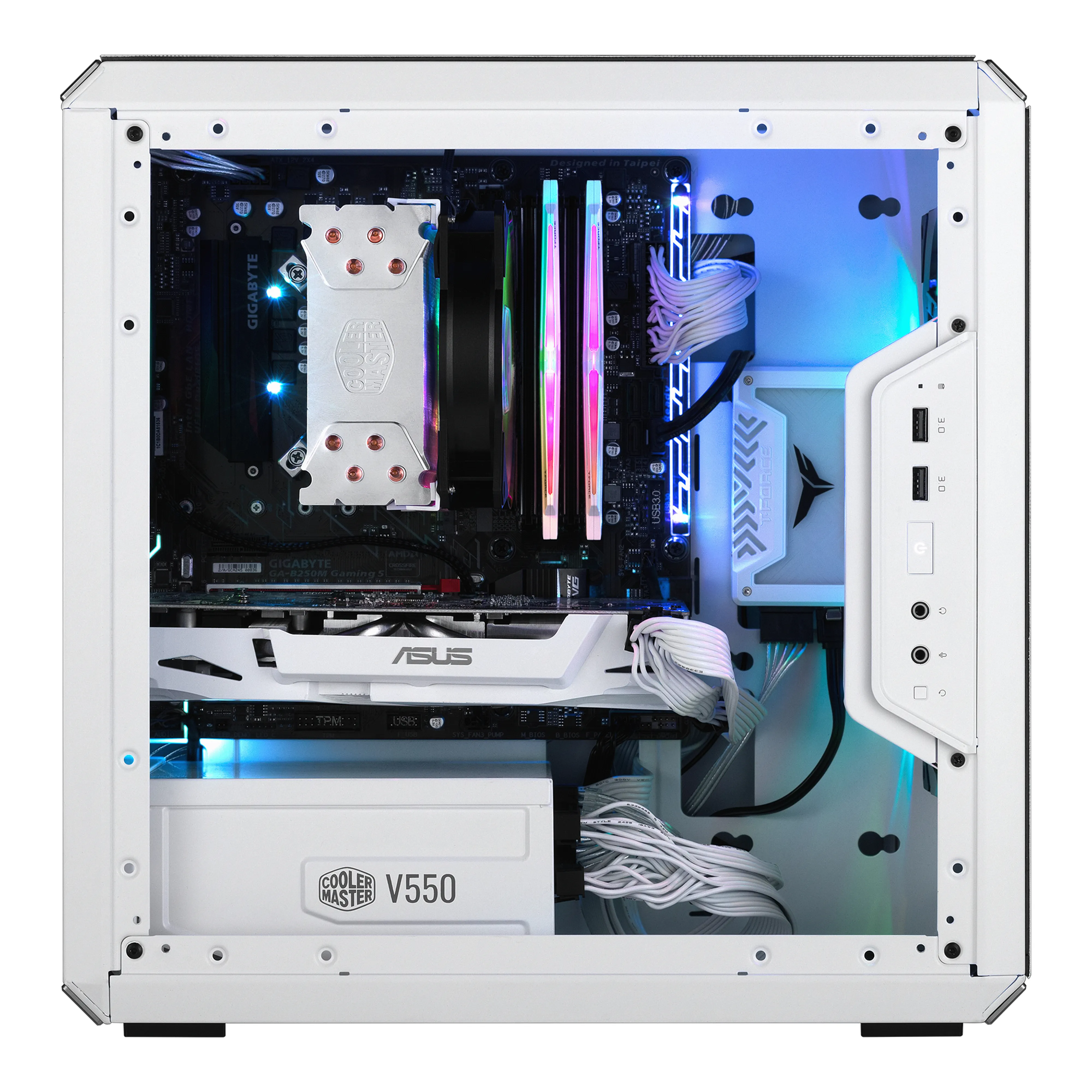 Kab Cooler Master MasterBox Q300L White