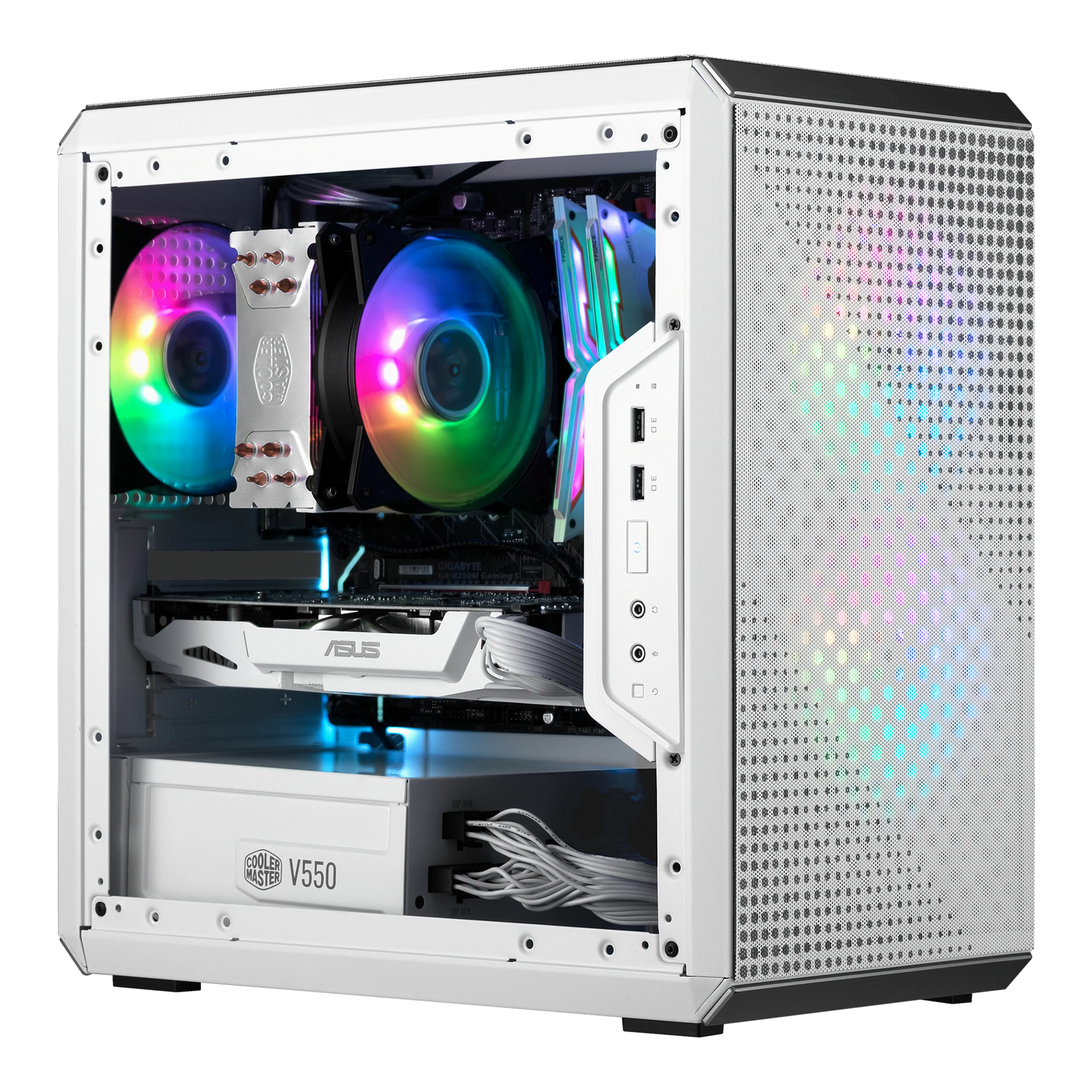 Kab Cooler Master MasterBox Q300L White