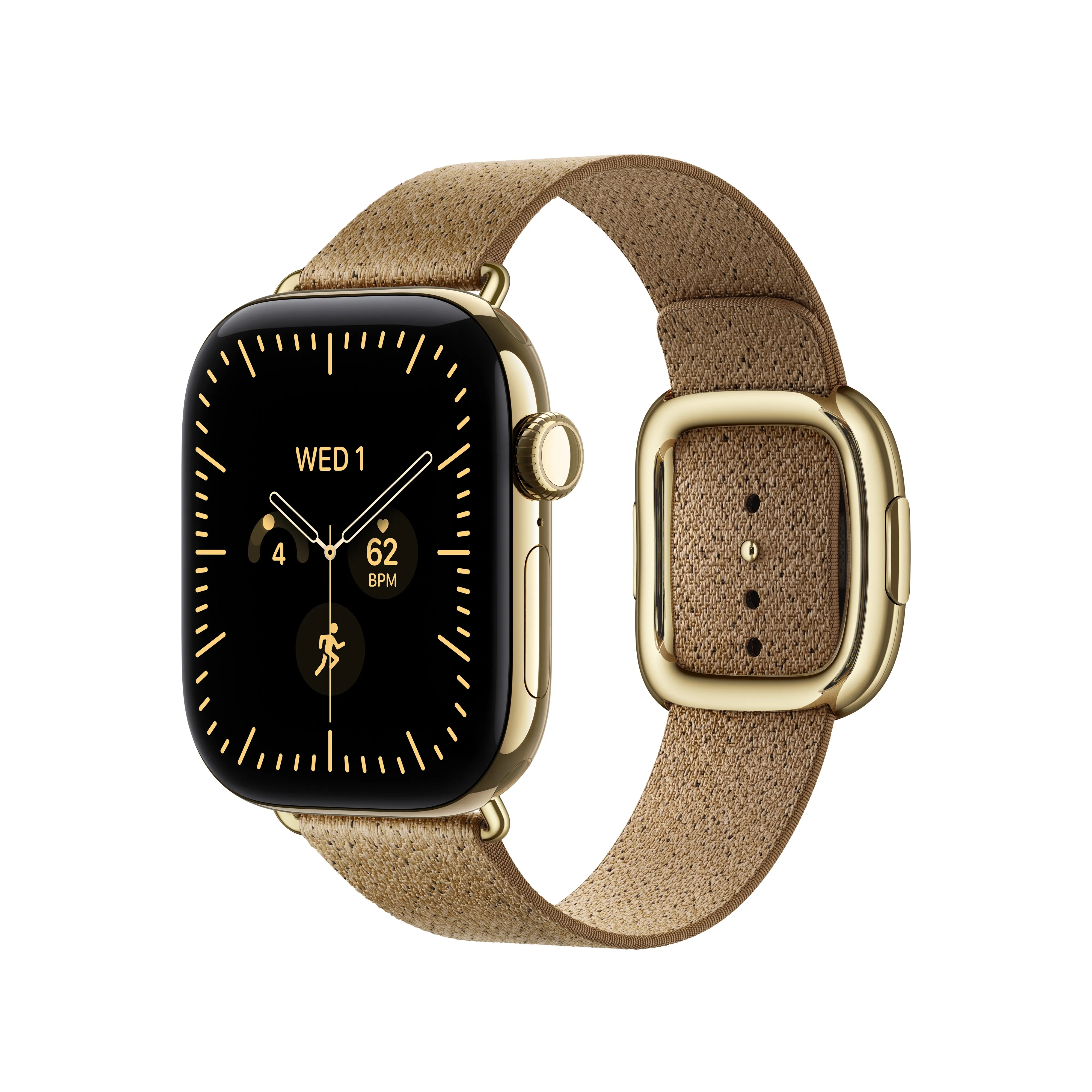Apple Watch 42 mm Modern Buckle, Camel, Large