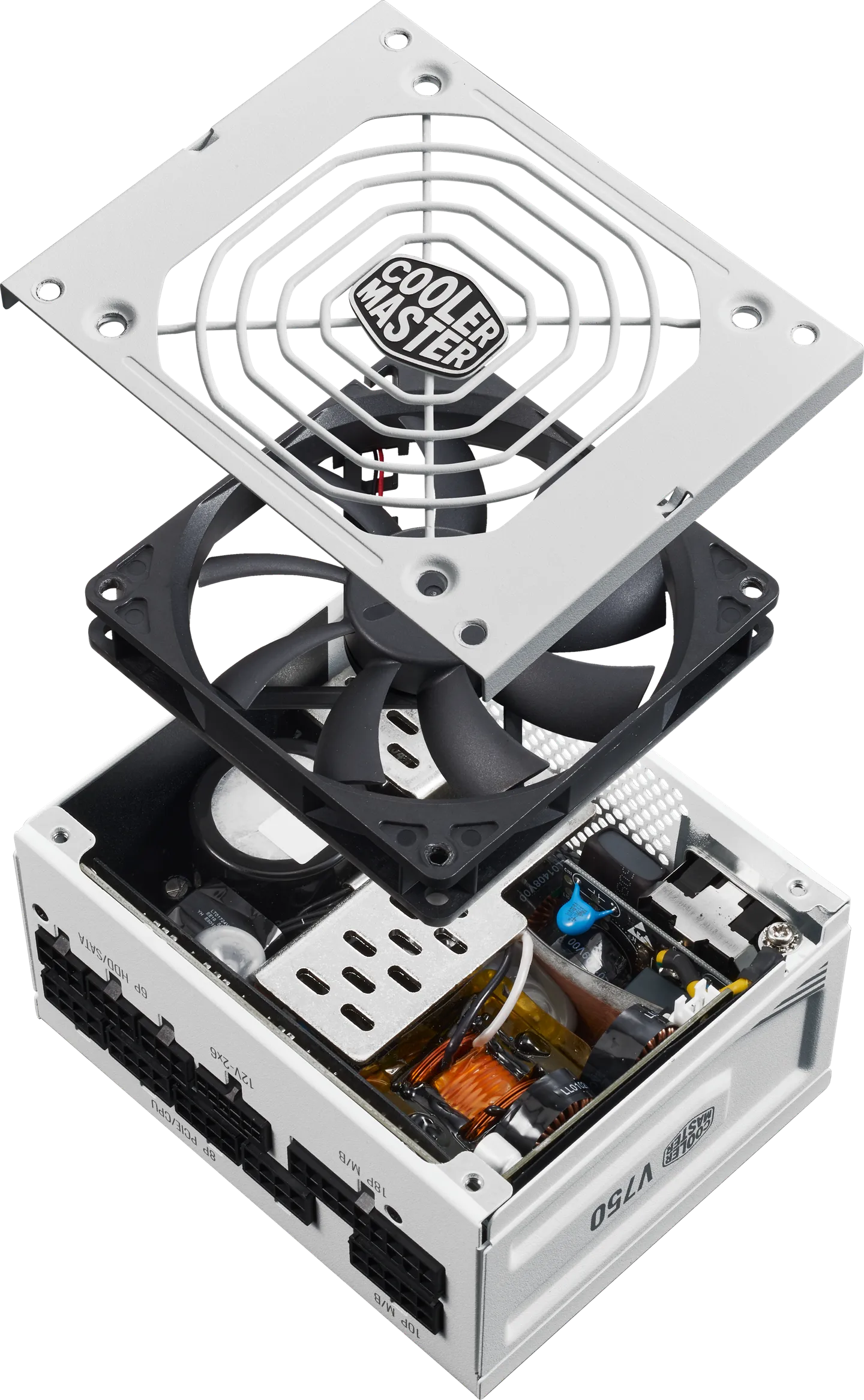 Cooler Master V750 SFX ATX 3.1 - power supply, white, 80 Plus Gold