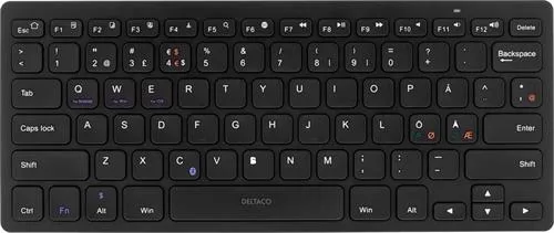 Deltaco TB-631 Mini - wireless keyboard, black