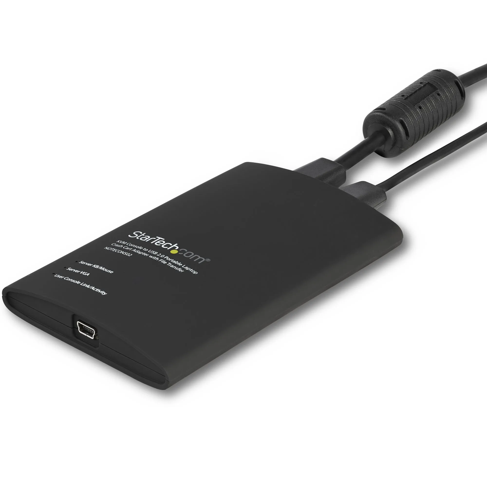 KVM Portable Crash Cart w/File Transfer
