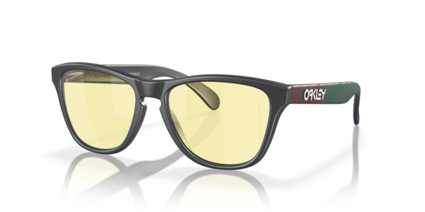 Oakley Frogskins XS Gaming Eyewear (Youth Fit) - Matte Carbon / Prizm Gaming