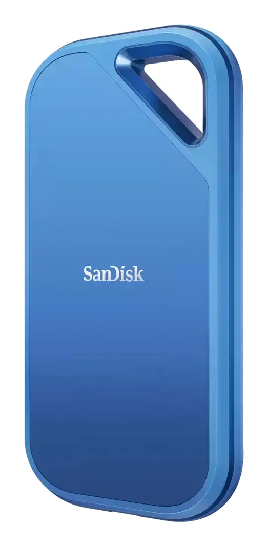 SanDisk Creator Pro 2 Tt USB-C -ulkoinen SSD, Sininen