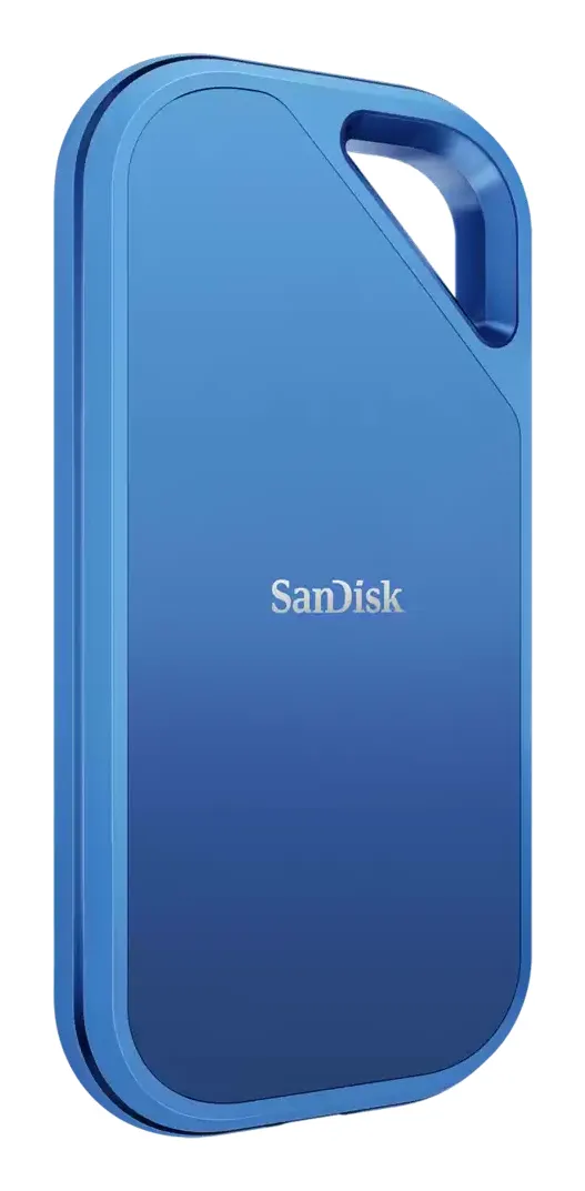 SanDisk Creator Pro 2 Tt USB-C -ulkoinen SSD, Sininen