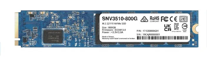 Synology SNV3510 800 GB, PCIe 3.0, M.2 - SSD